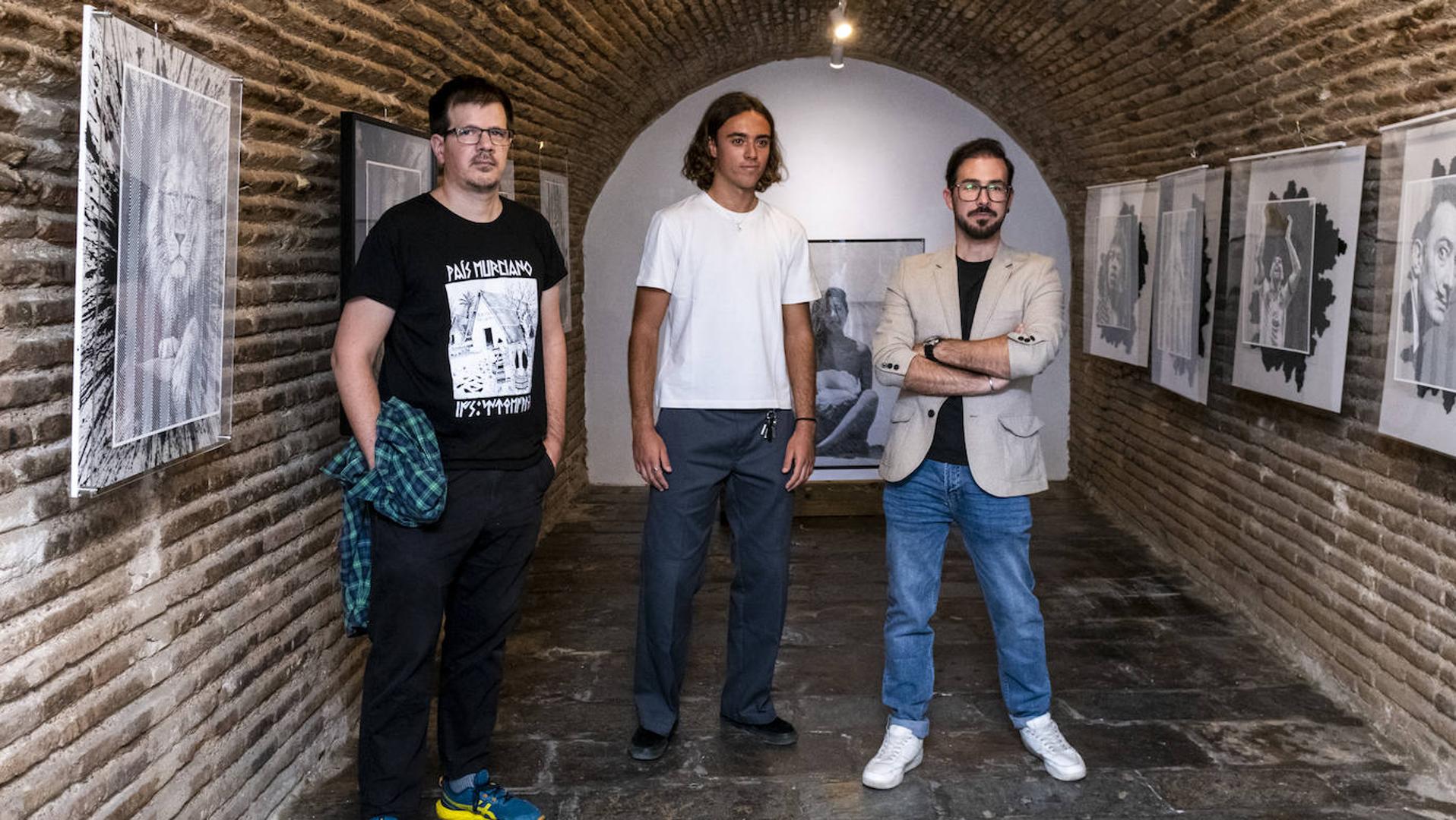 Tres artistas emergentes de Murcia inauguran tres de las bóvedas del